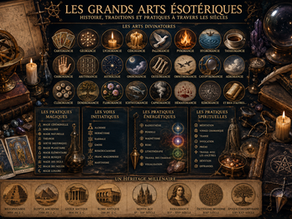 🔮📜 Les grands arts et disciplines dans l'ésotérisme : traditions et pratiques à travers les siècles.