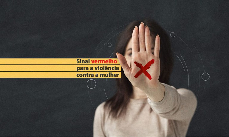 alerta contra agressões a mulher