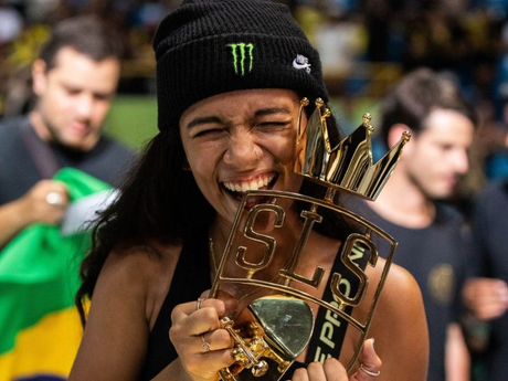 Rayssa Leal vence final de skate street e é bicampeã mundial