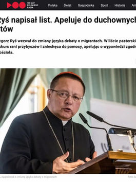 Lewacy, Kościół Katolicki i imigranci.