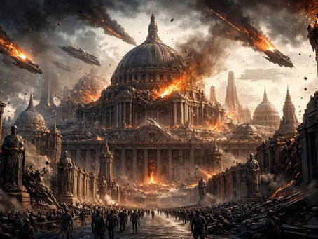 Upadające imperium, wizja Asimova.