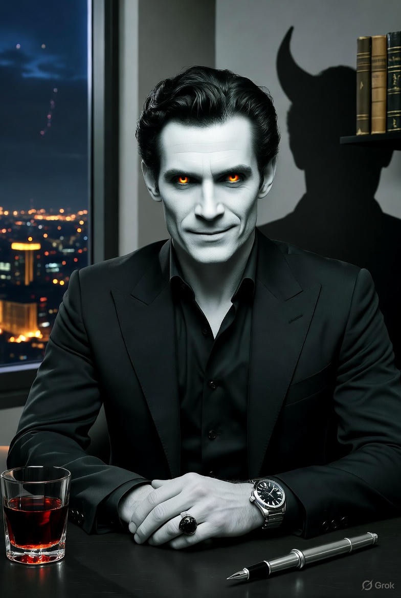 Gdybym był Lucyferem w jaki sposób przejąłbym władzę nad ludźmi - opowiadanie ChatGPT z przesłaniem