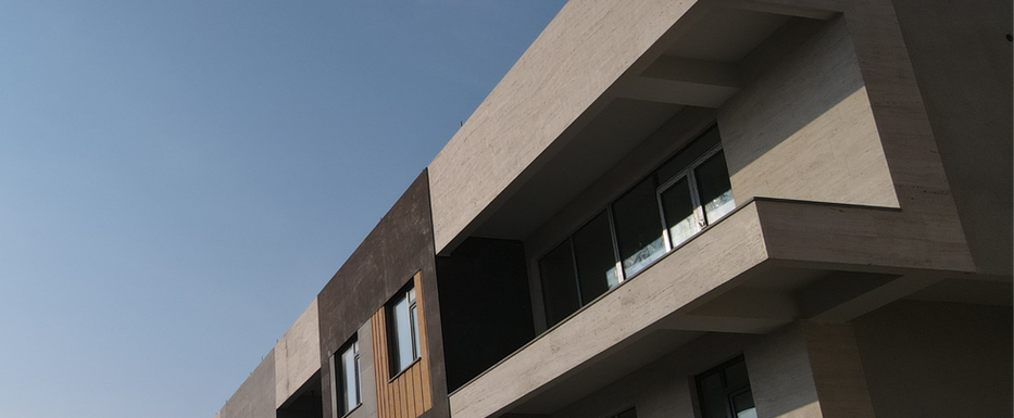 Exterior view of Gevorg Vardanyan 21-23 residential building in Yerevan, Armenia by Archicon