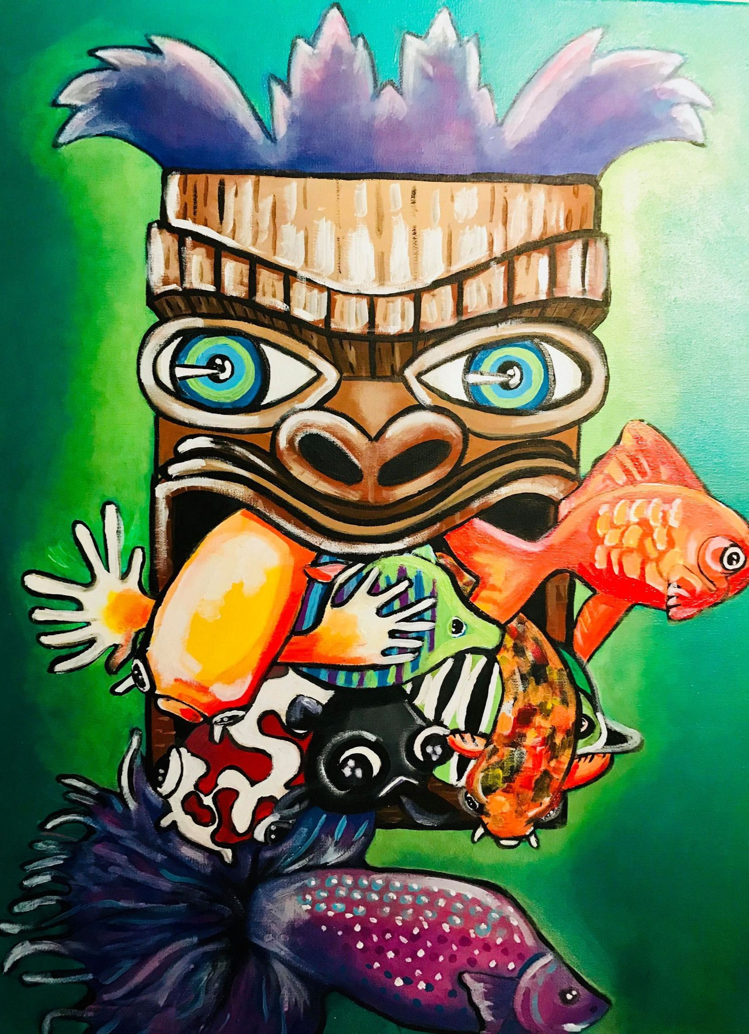 “Hawaiian Totem