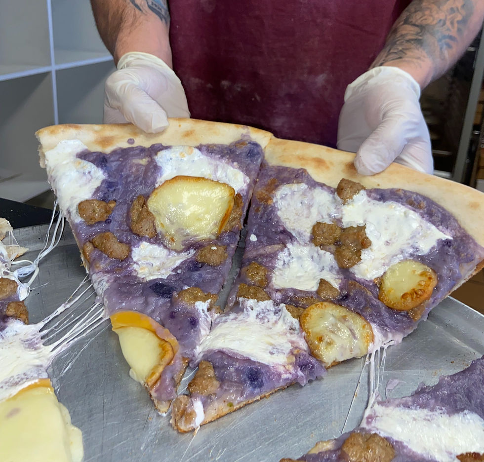Purple Potato Pizza