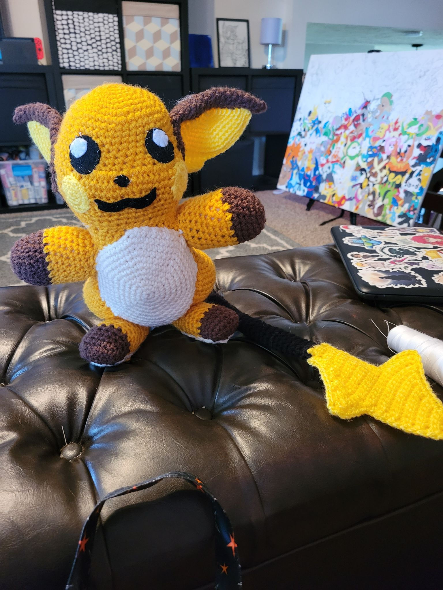 The Cooler Electric Mouse Crochet Pattern -PDF