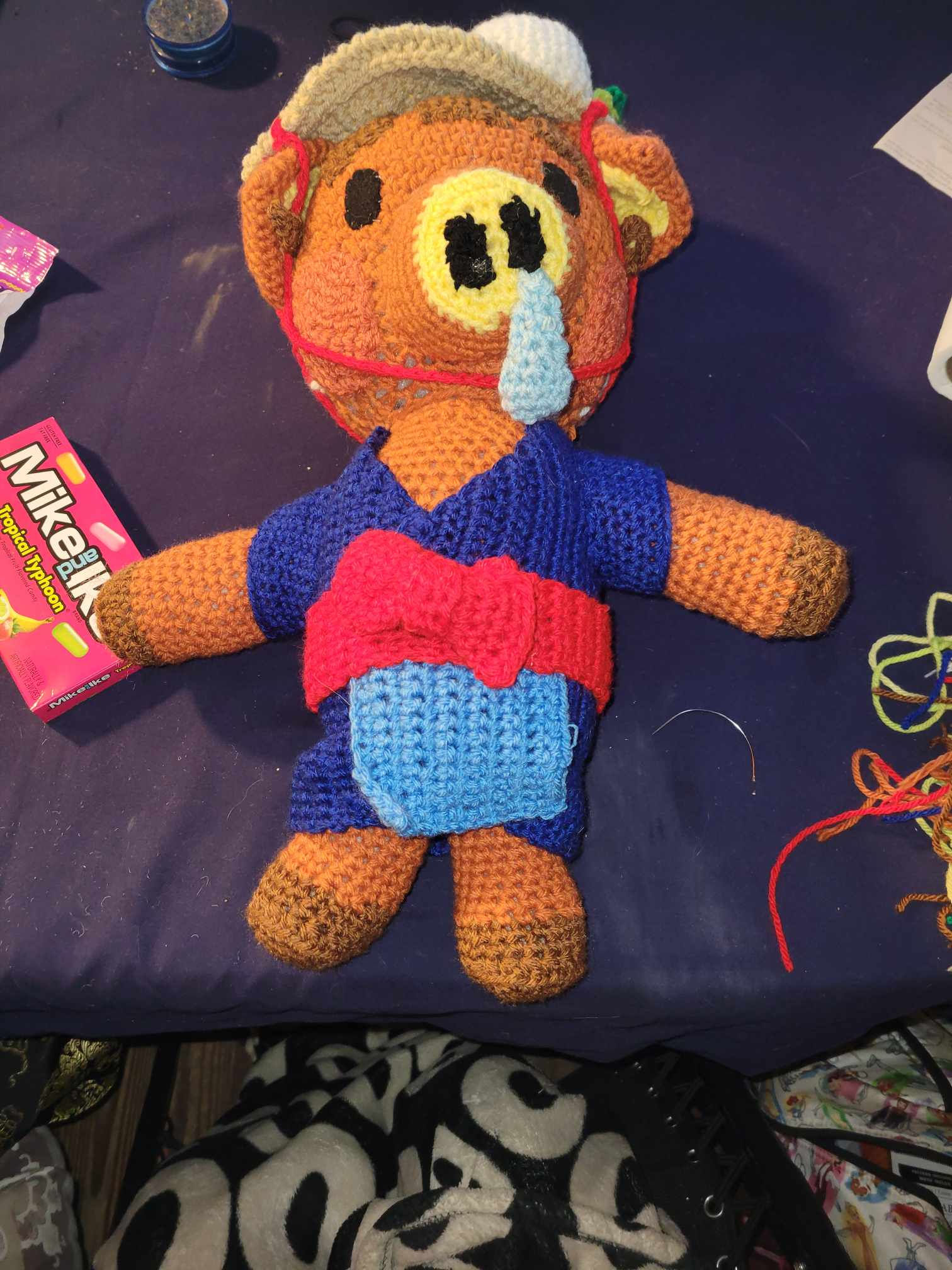 Turnip Stonk Salespig Crochet Pattern - PDF