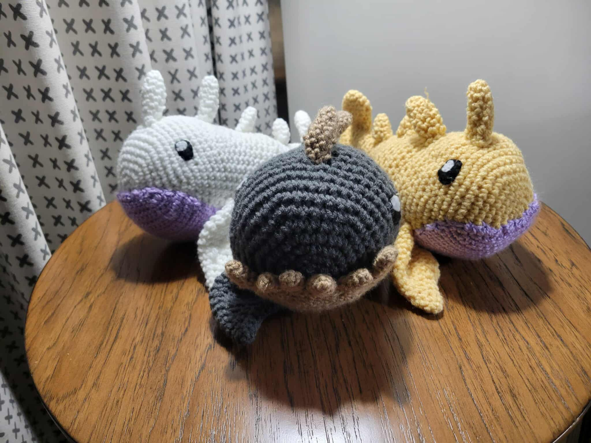 Tiny Whale Pet Pet Crochet Pattern - PDF