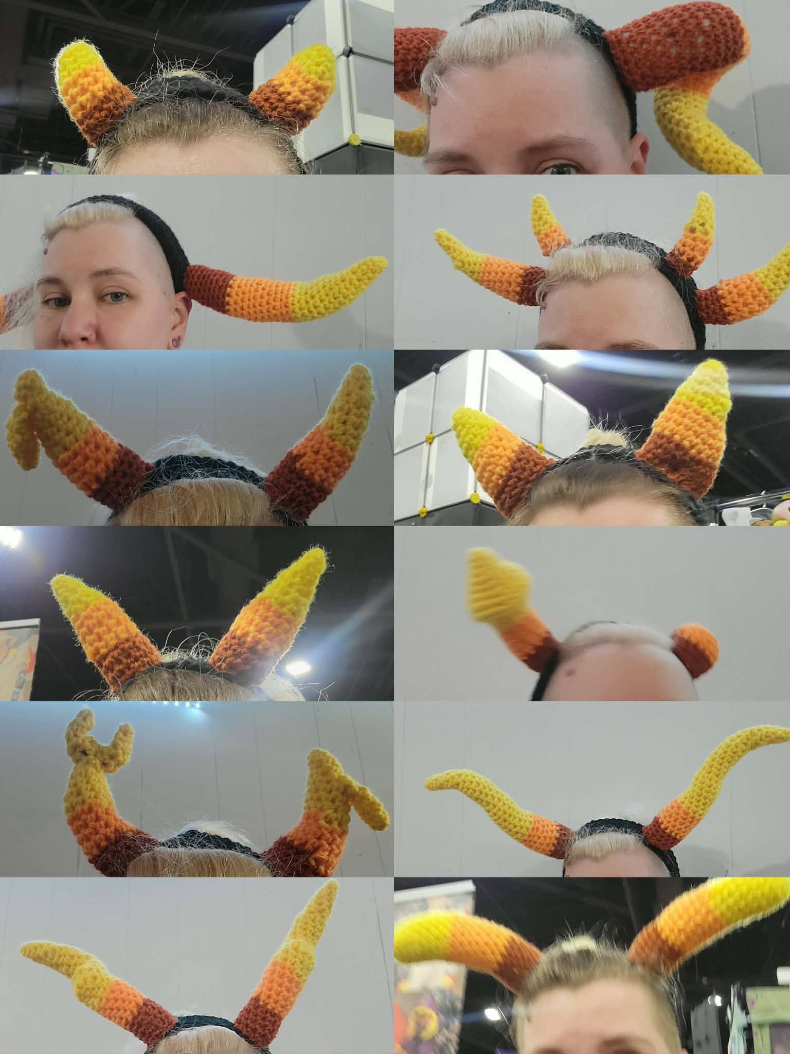 Troll Horn Headband Crochet Pattern - ENG PDF