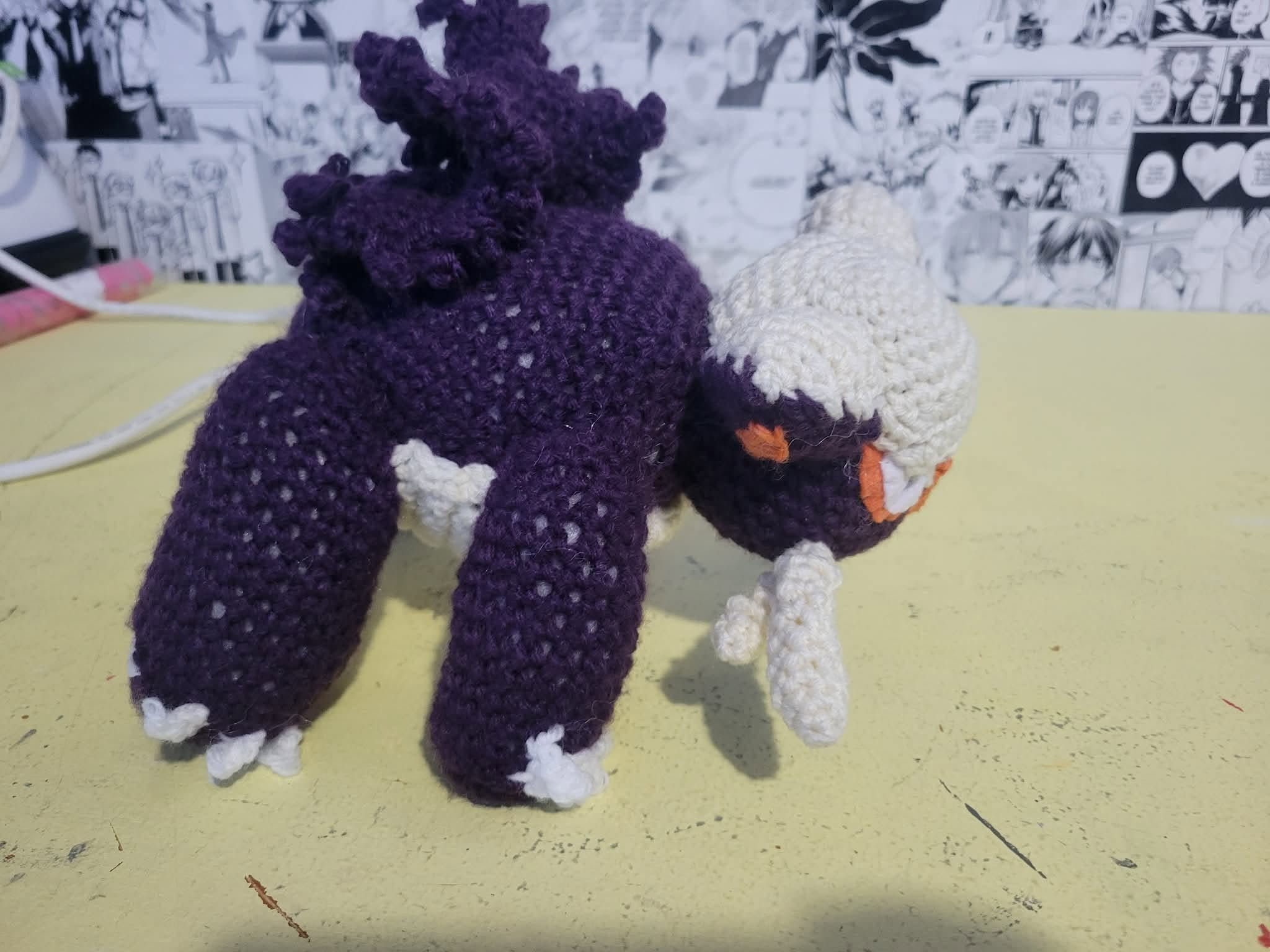 Stinky Cat Crochet Pattern - ENG PDF