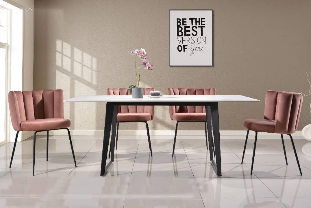 Crown Sintered Stone Dining Set