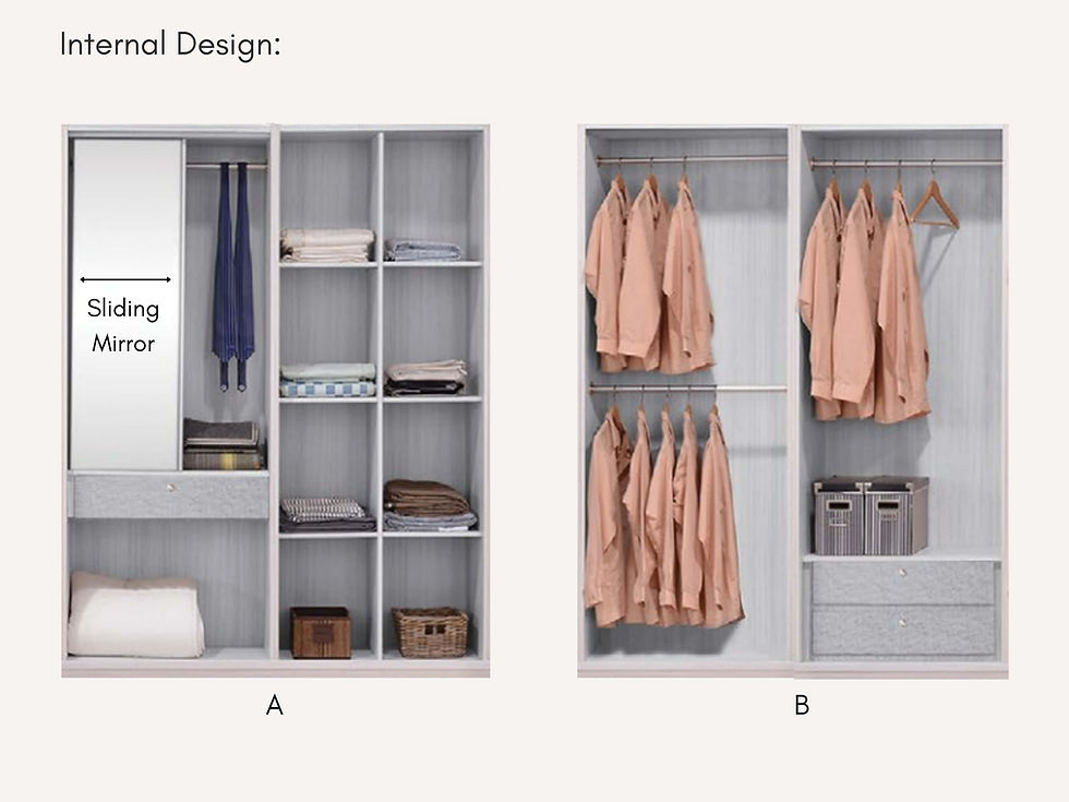 Thumbnail: SD(08-11) 4 Doors Wardrobe