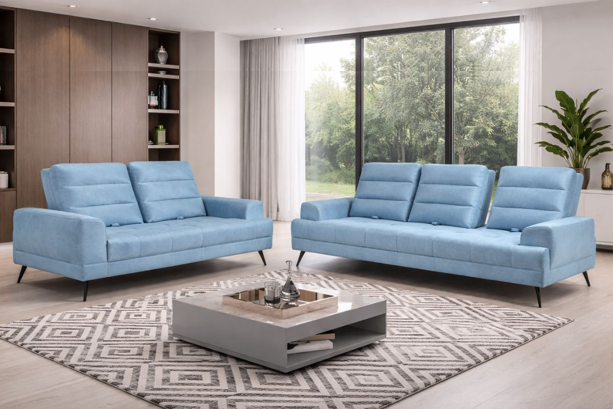 Adam Easy Clean Fabric Sofa