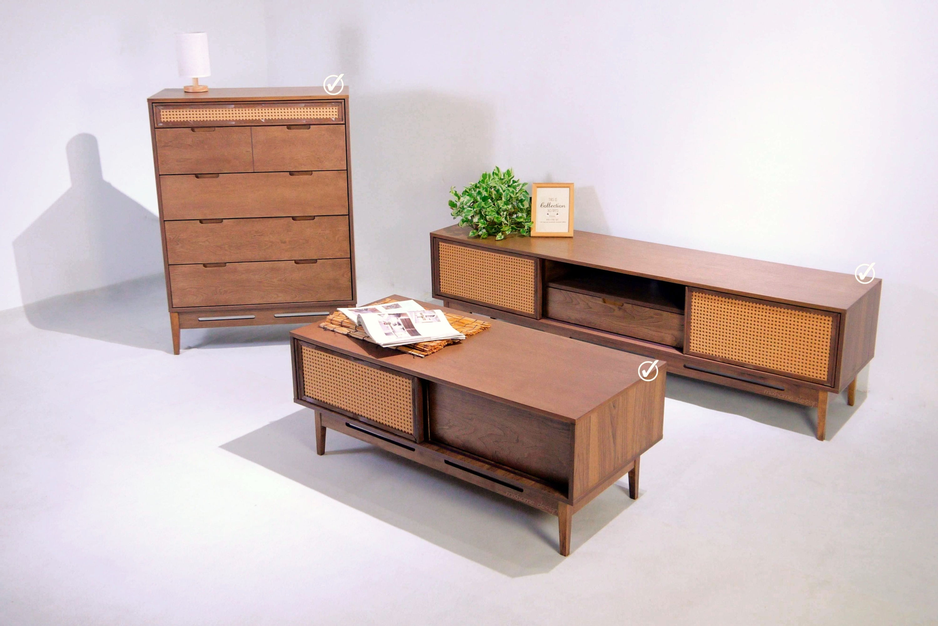 Mitsu(R) Living Room Set