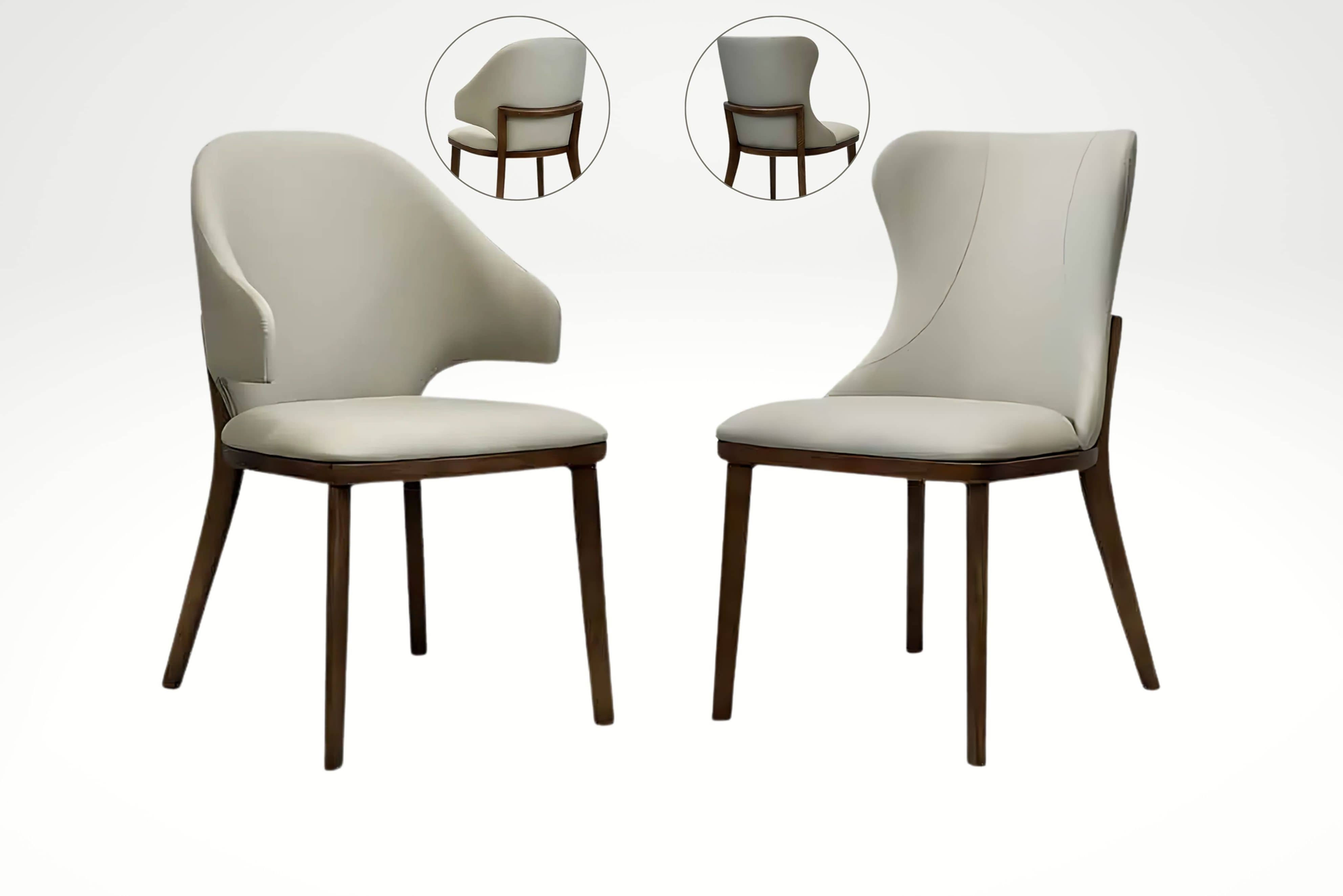 Devof PU Leather Dining Chair