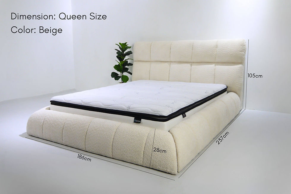 Thumbnail: Tufty Minimalist Bed Set