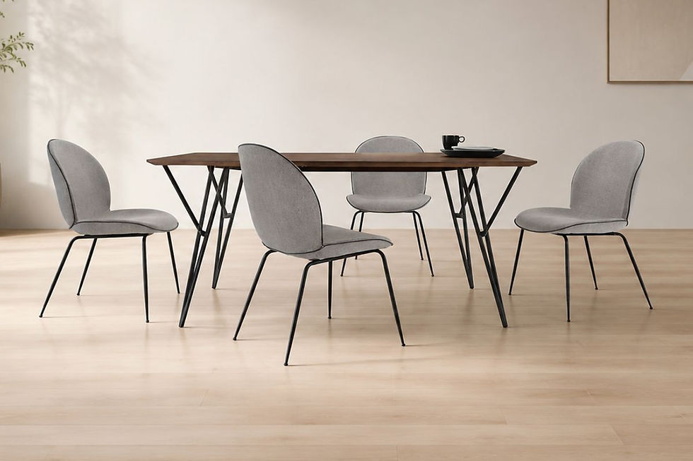Frio 6 Seater Dining Table Set