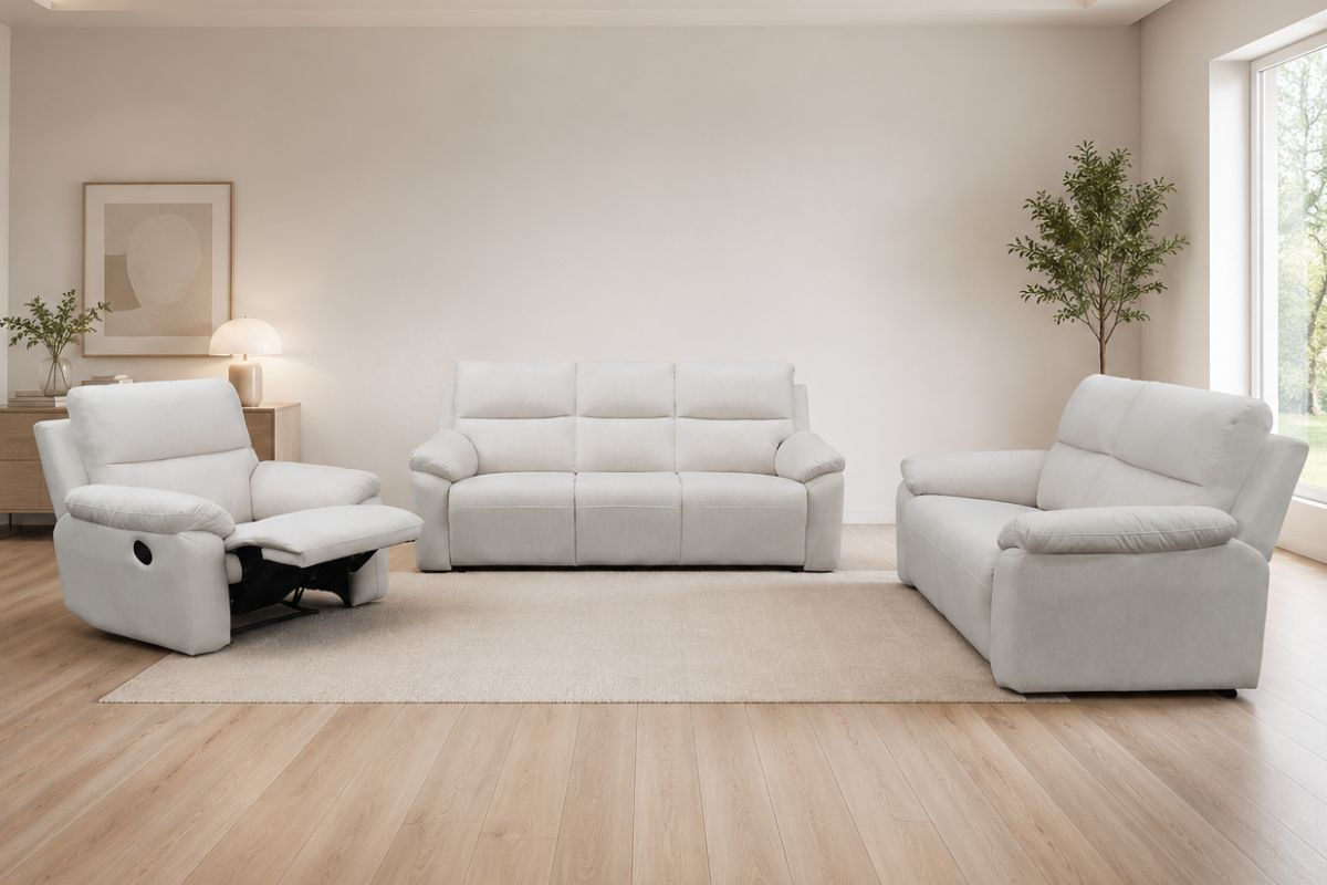 MX08 Easy Clean Fabric Recliner Sofa
