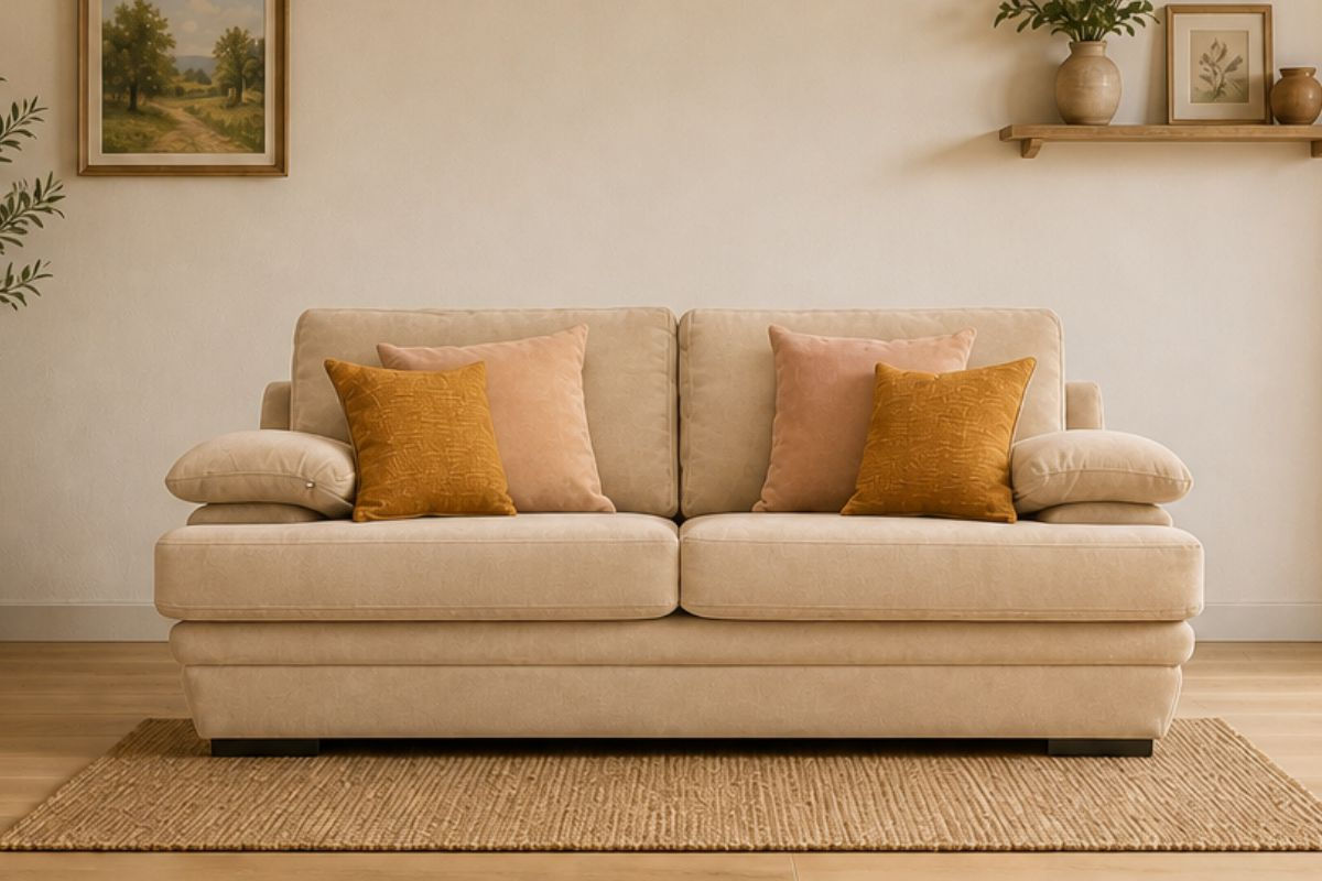 Lina Comfort Fabric Sofa