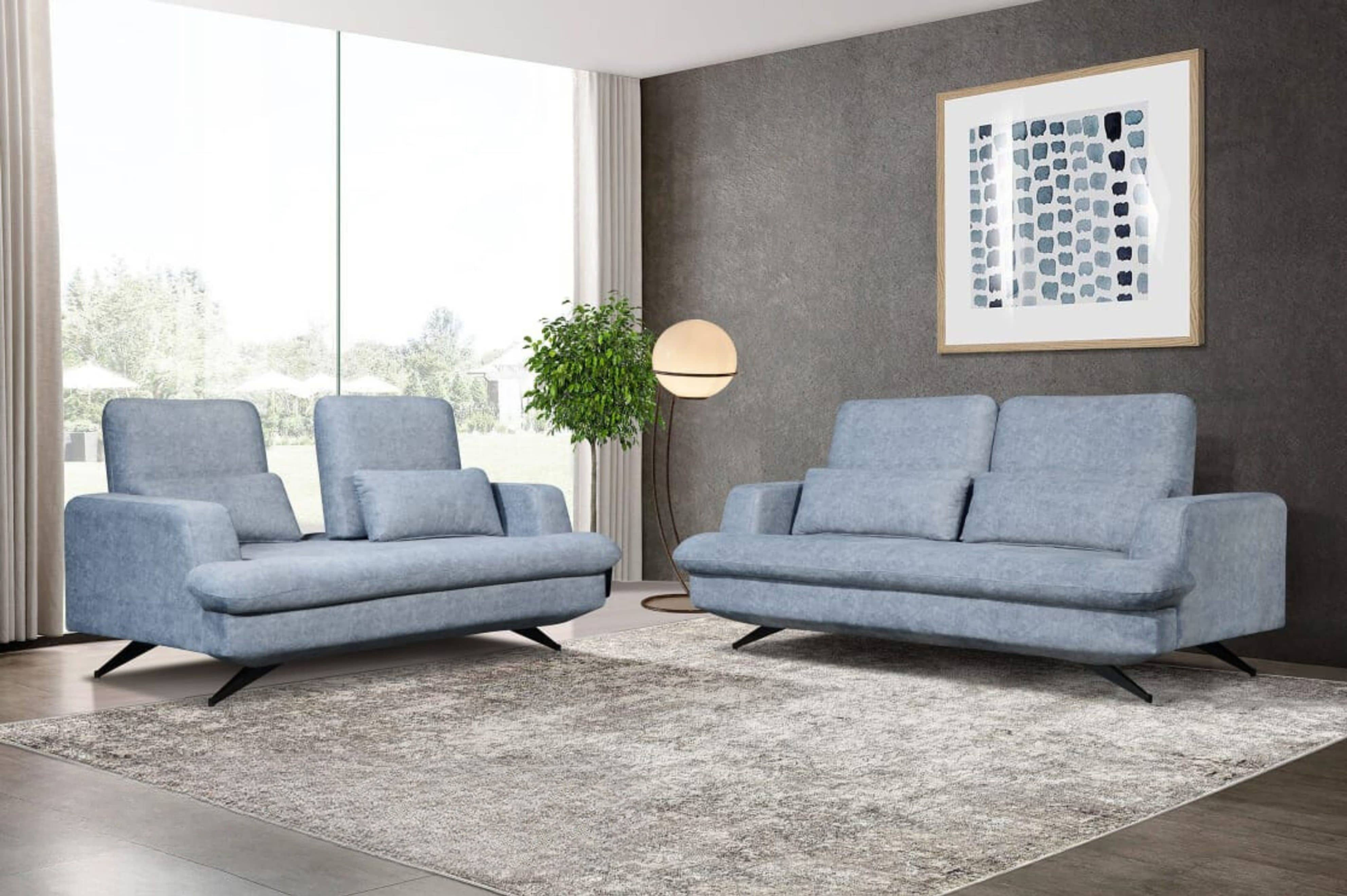 Arezzo Easy Clean Push-Back Sofa