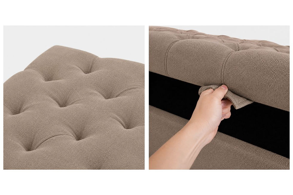 Thumbnail: Barocco Chesterfield Storage Bench