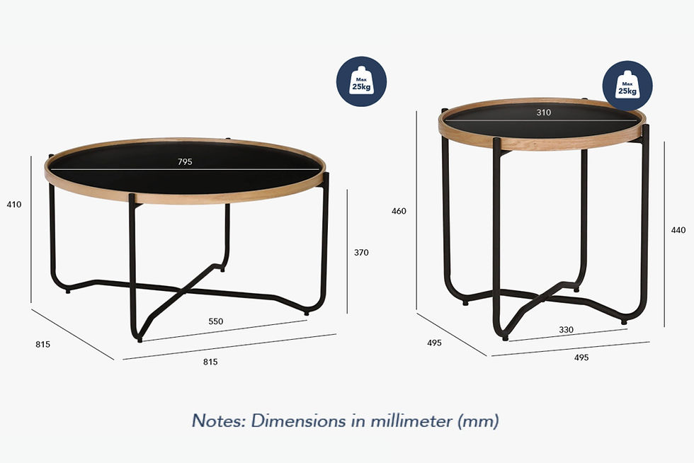 Thumbnail: Nixy Round Coffee Table