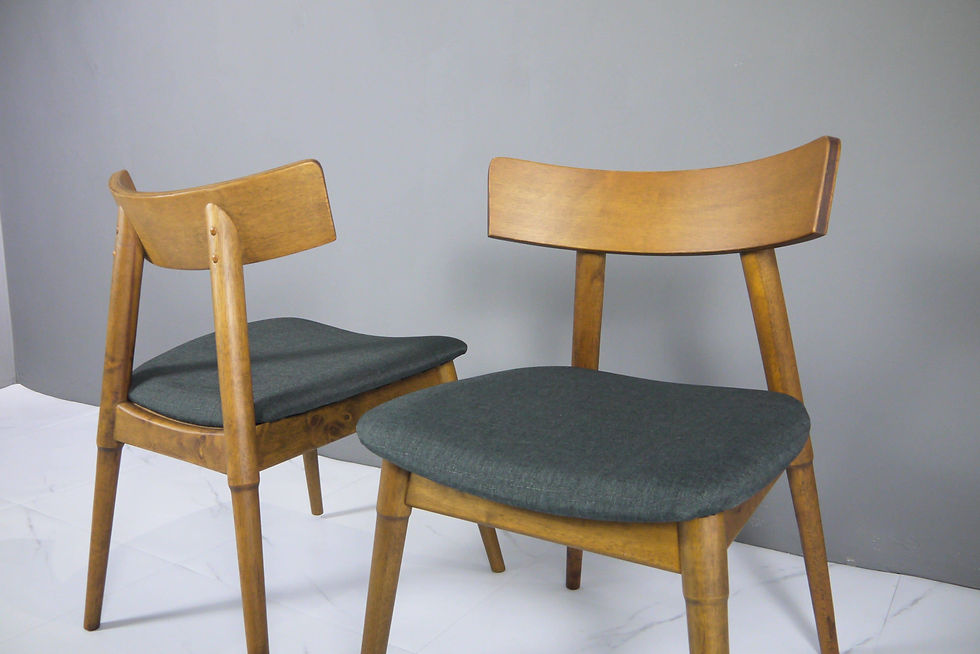 Thumbnail: Iris Solid Wood Dining Table Set