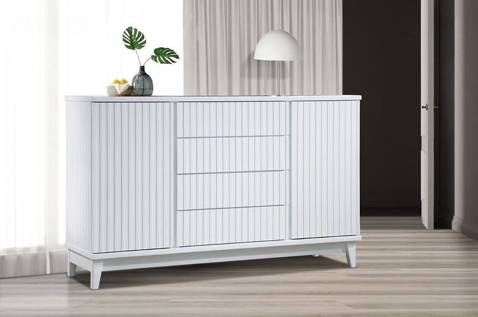 Florida Gloss White Sideboard