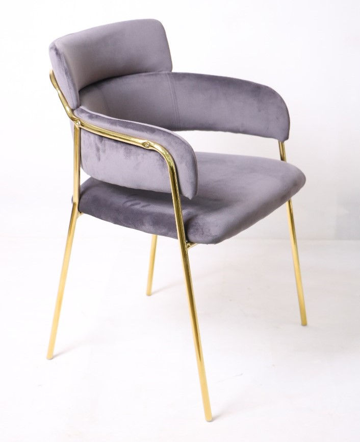 Thumbnail: Graziano Rose Gold Chair