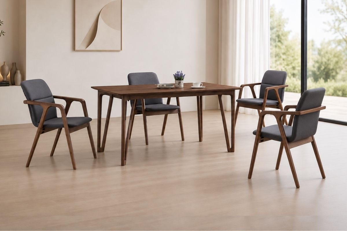 Moneda 6 Seater Dining Table Set