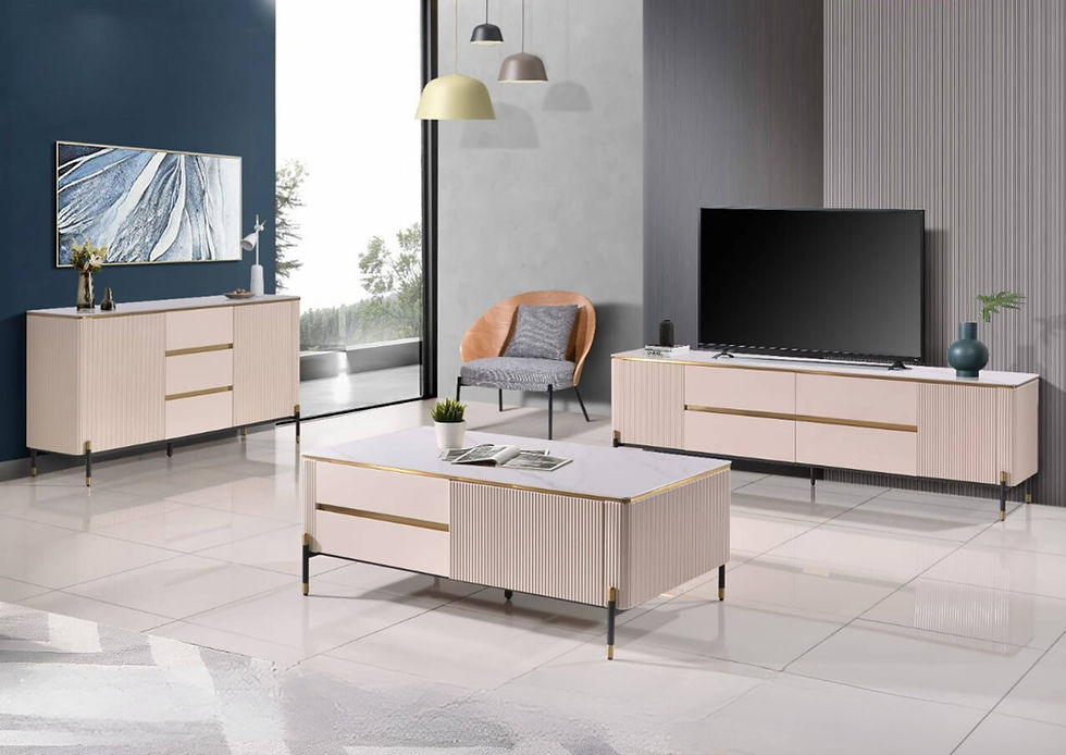 Thumbnail: Solven Stone Top Sideboard