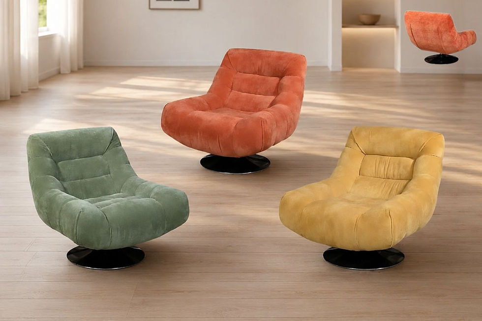 Thumbnail: Scofield Swivel Lounge Chair