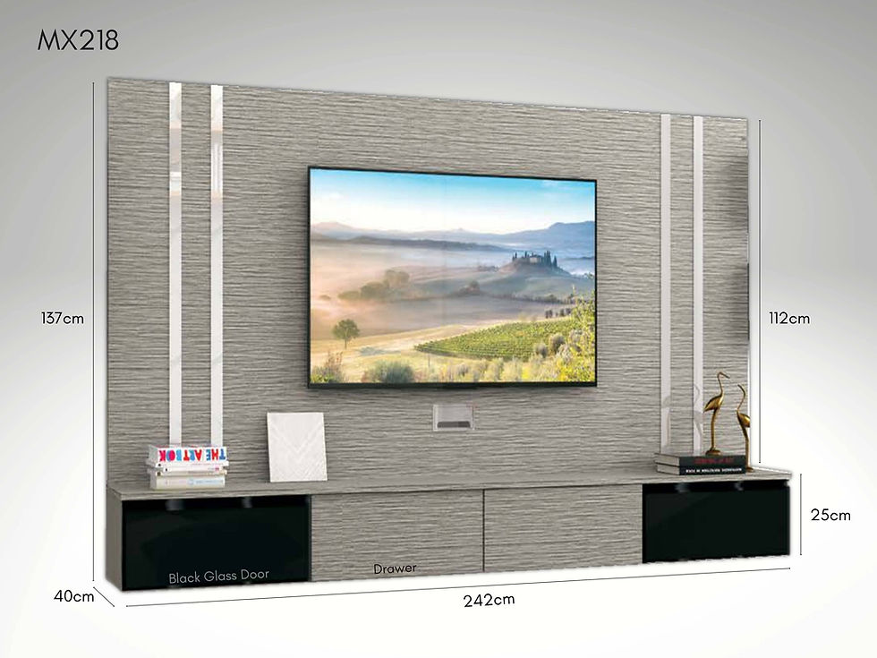 Thumbnail: 8ft Wall Mount TV Cabinet