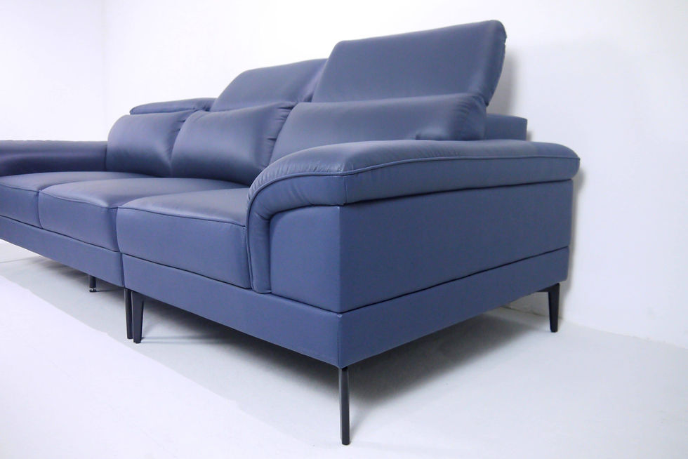 Thumbnail: Londrina Cowhide Leather Sofa