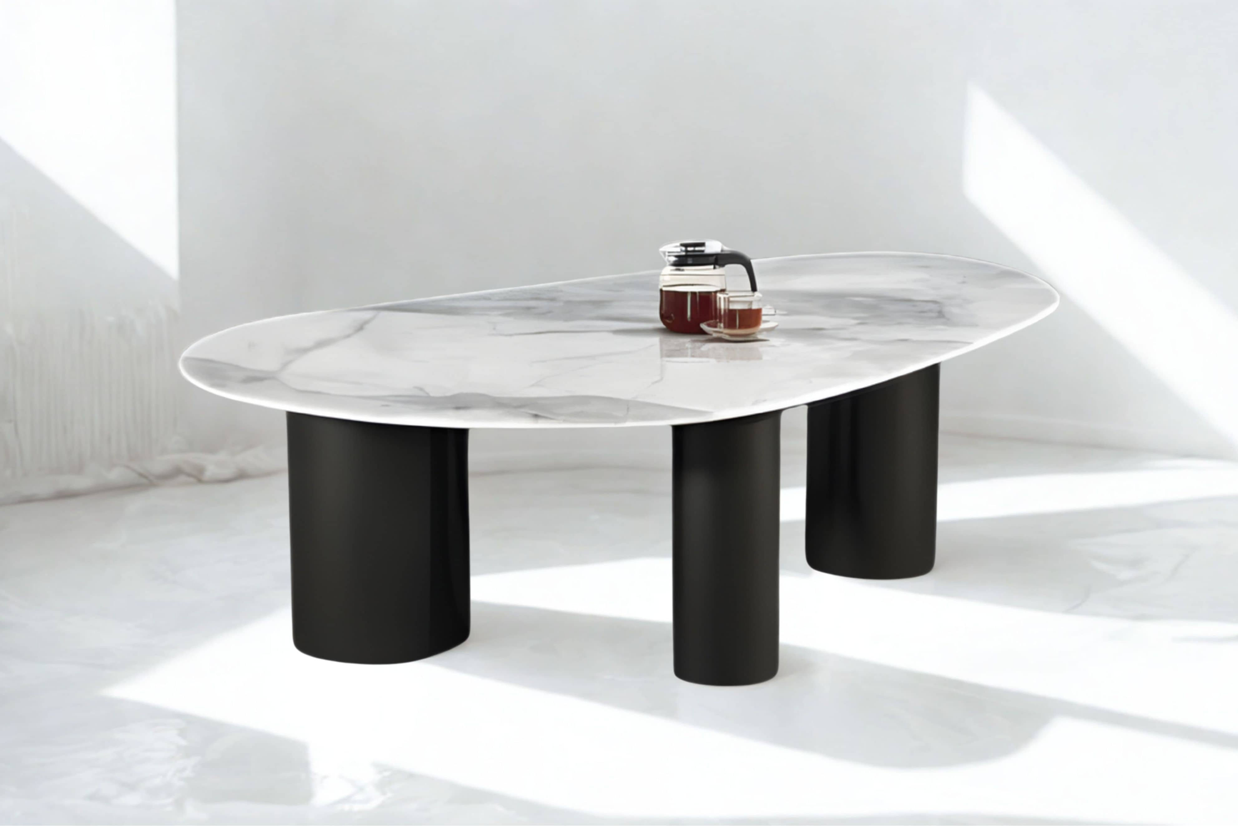 Aurelia Crystal Marble Coffee Table