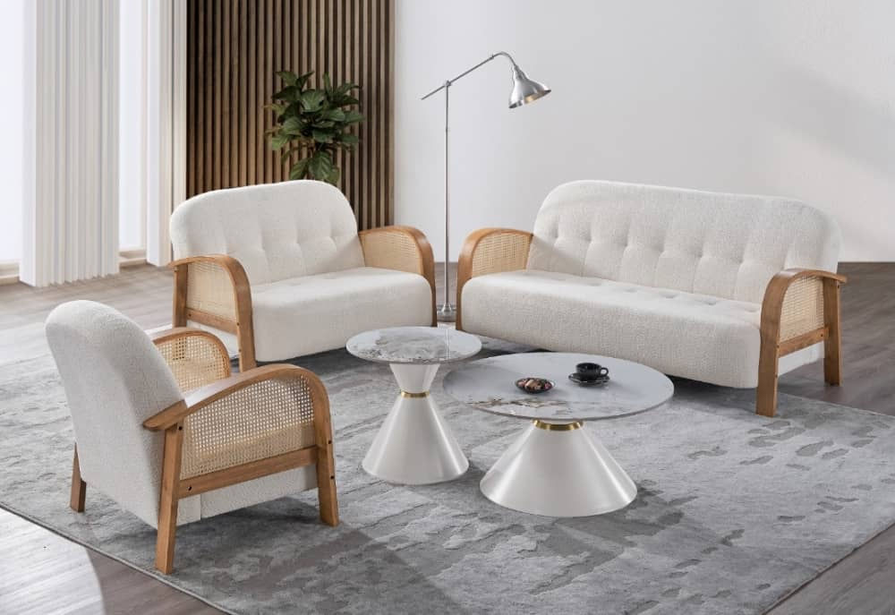 Santirio Muji Rattan Sofa