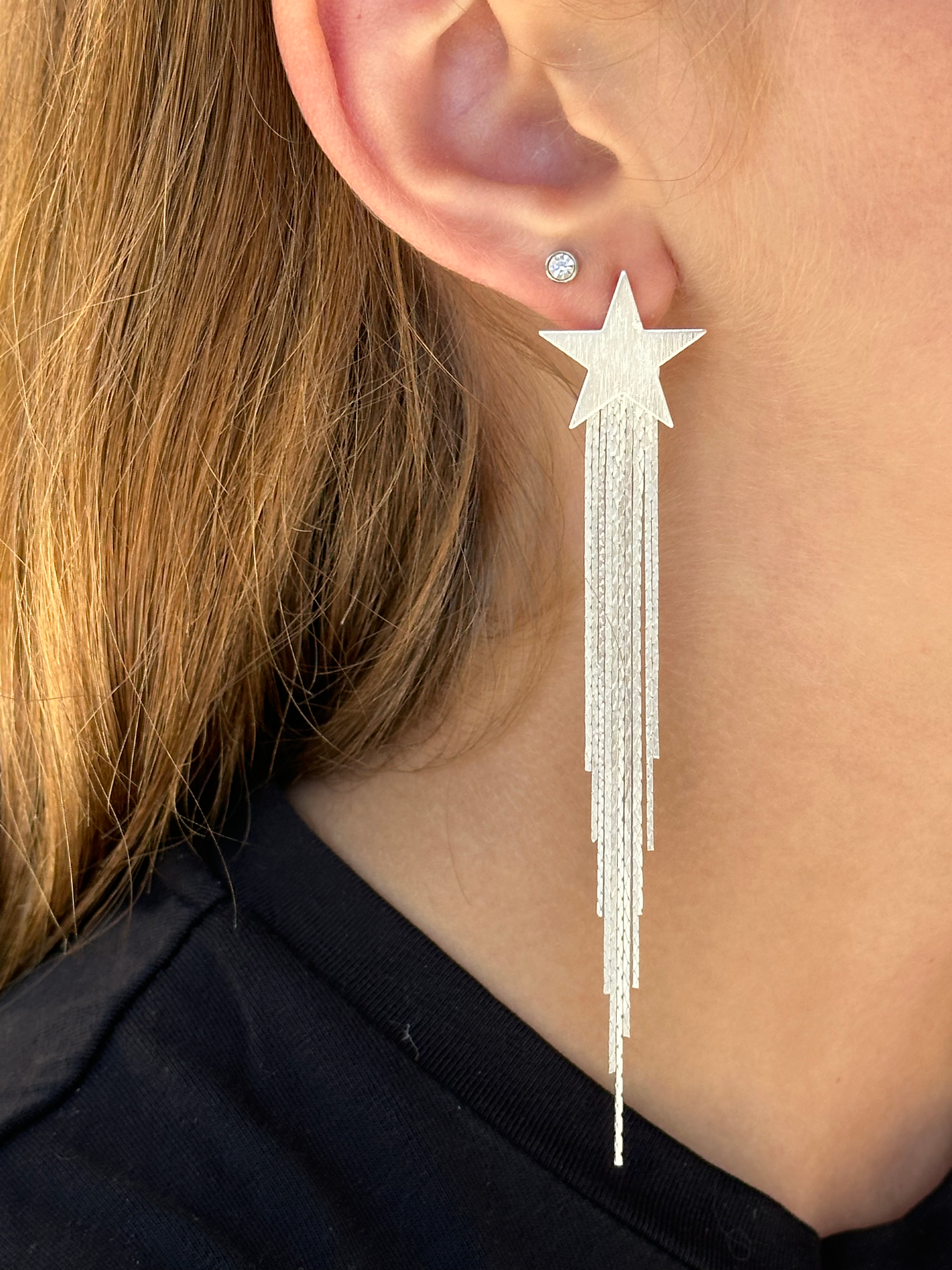 Estrella Fugaz plateada