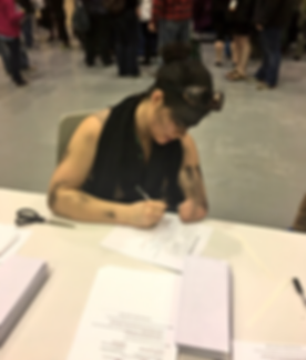 Furiosa Cosplay writing letter.png