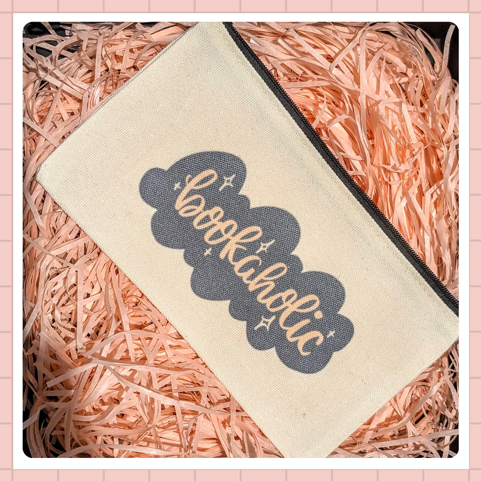 Thumbnail: Bookish pouch - multiple designs 