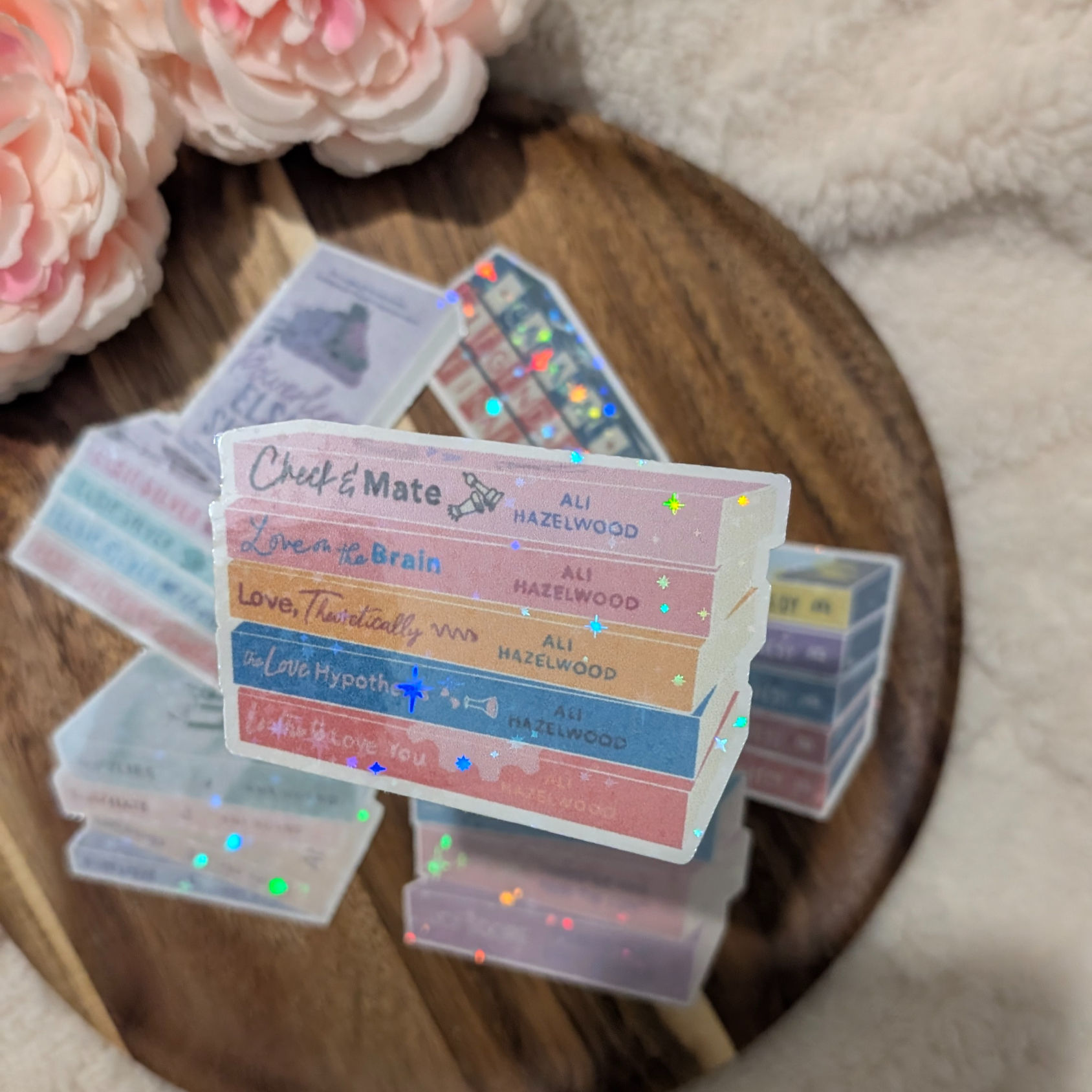 Ali Hazelwood Stack Sticker