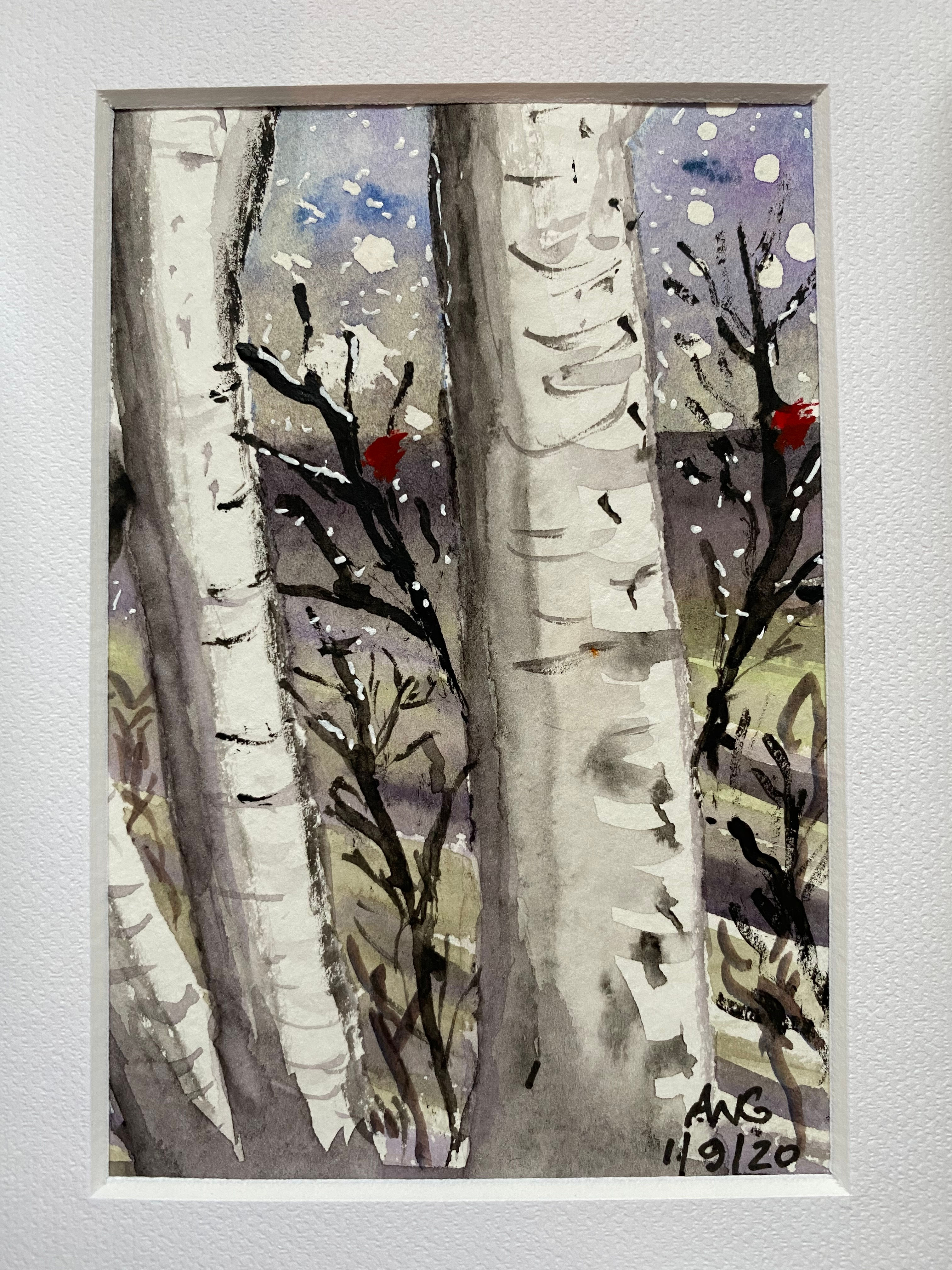 Snowy Birch