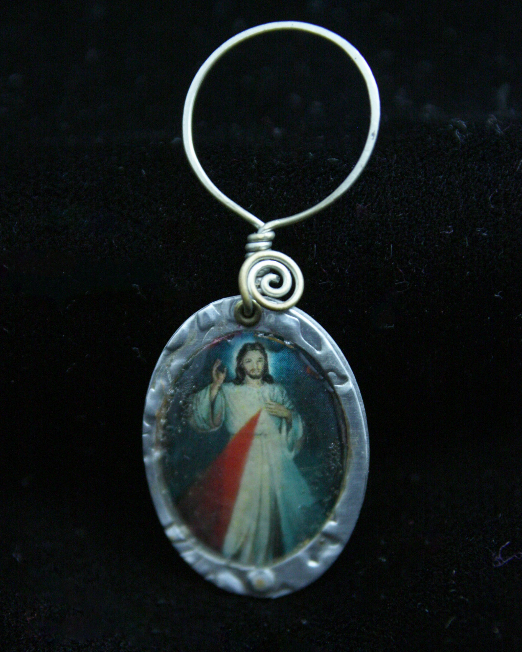Divine Mercy Oval Ornament