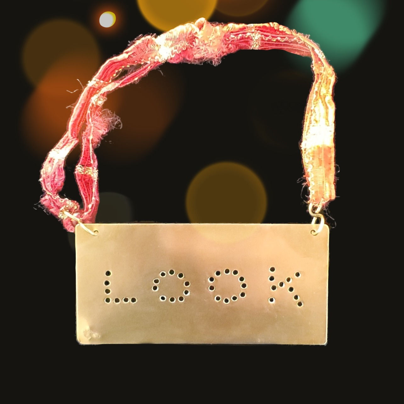 LOOK Pinhole Ornament