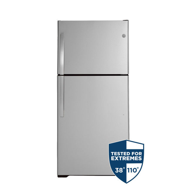 Thumbnail: GE® 21.9 Cu. Ft. Garage Ready Top-Freezer Refrigerator