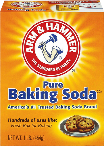 Arm & Hammer pure baking soda as a gout cure, baking soda lowers high uric acid serum levels