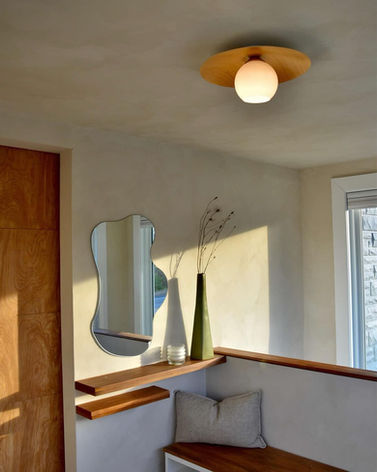 entrée peint avec peinture à la chaux par Manzinia textures