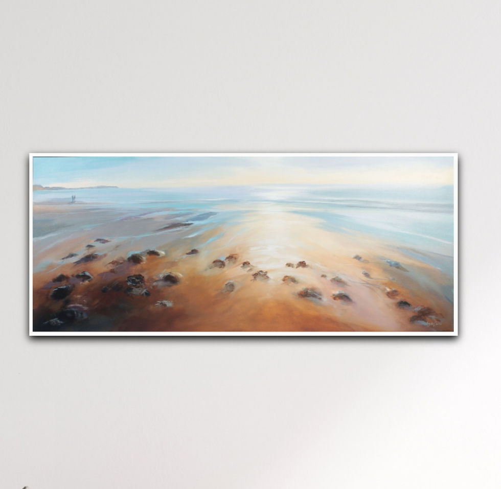 Thumbnail: Morning Light at Luccombe - Angela Sowden