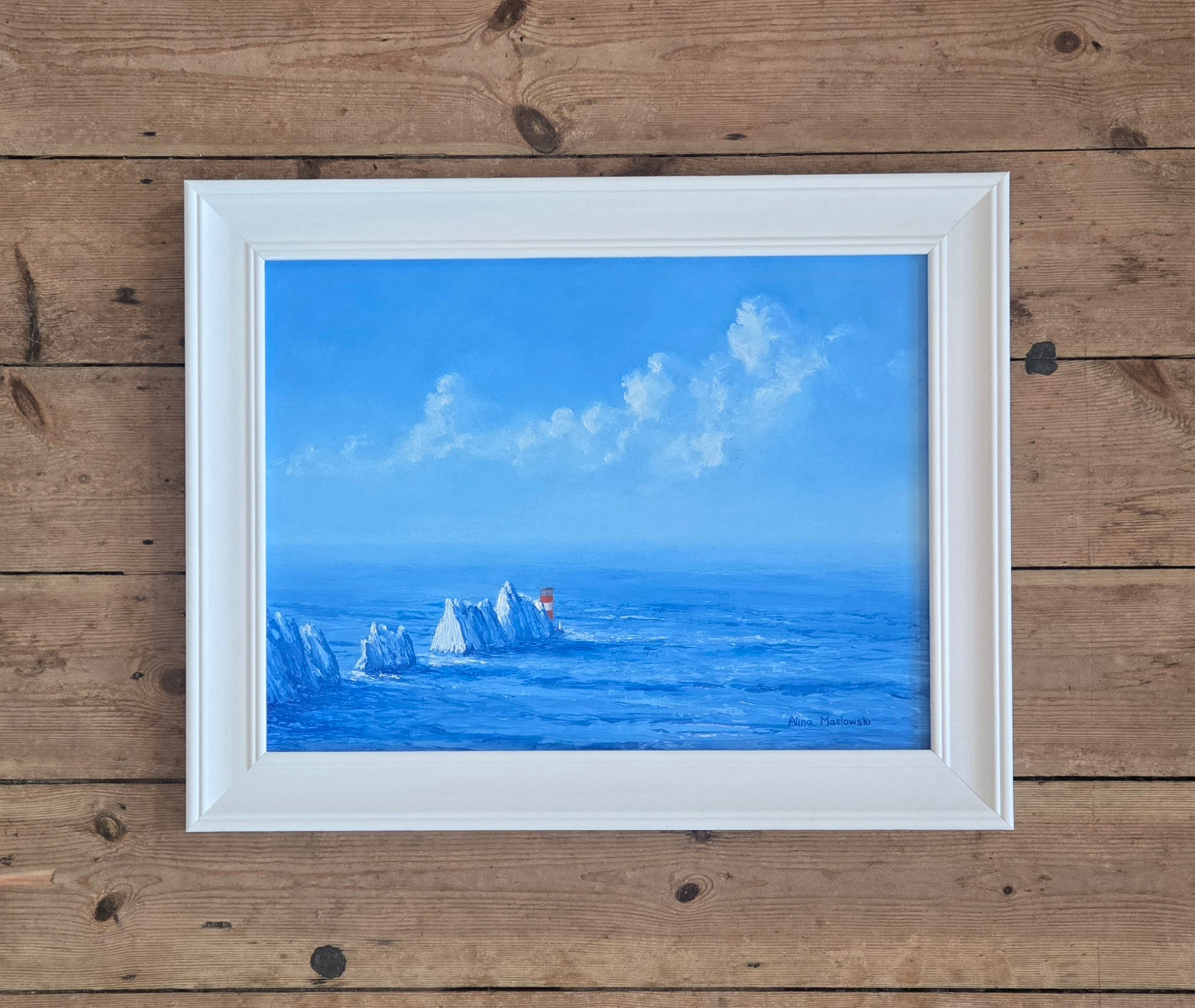 Beautiful Blues  by Alina Maslowski