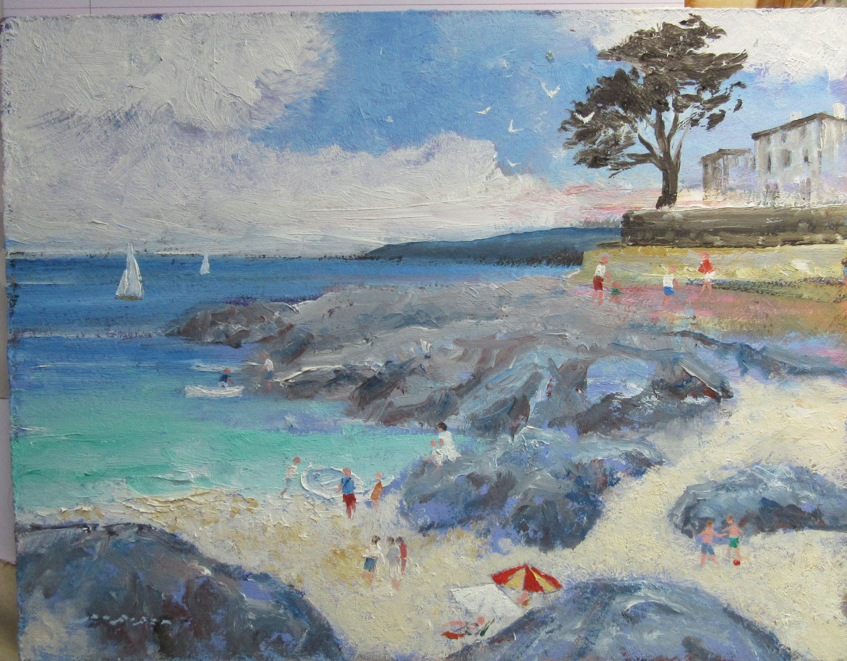 Seaview Beach, IOW by Ian Piper PWS EAGMA