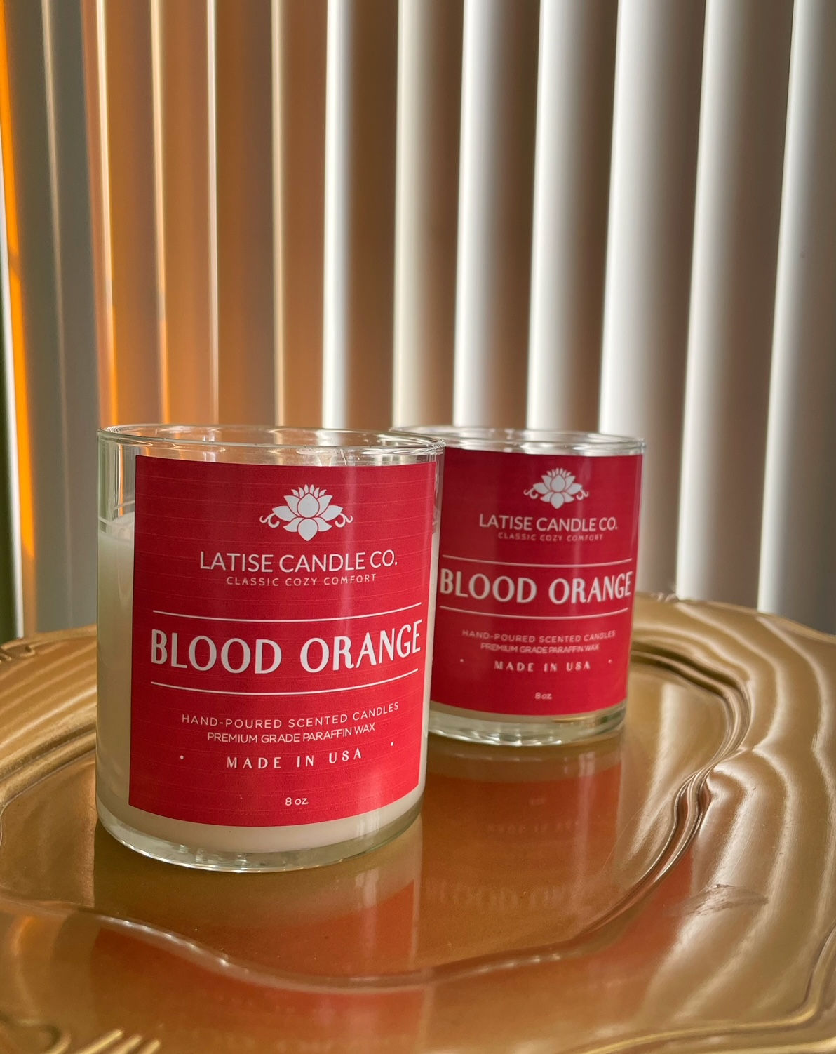 Blood Orange Jar Candle